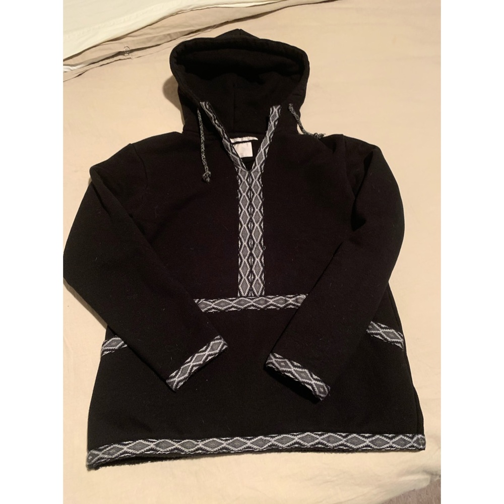 White Mountaineering Half-Zip Hoodie Sz 1